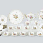 ヘレンド 花文コーヒー ティーセット