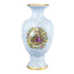 マイセン スノーボール 恋人文飾り