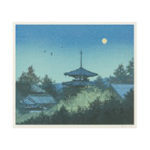 千住博 センジュ ヒロシ 満月（法輪寺）