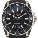 ダイヴXLブラック文字盤クオーツ YA136204A