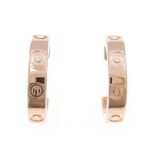 カルティエ ミニラブ ピアス