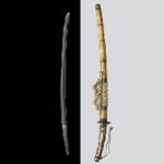 刀 無名蒔絵 H63cm