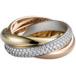 カルティエ トリニティMM クラシック B4038900