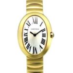 ベニュワール SM W8000008 イエローゴールド シルバー文字盤