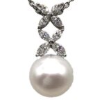 ミキモト パール ダイヤモンド ネックレス/ペンダント