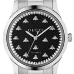 Gタイムレス オートマティック ブラック文字盤 YA1264130