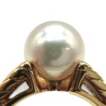 ミキモト パール ダイヤモンド リング