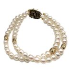 ミキモト パール2連 ブレスレット