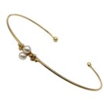 ミキモト パール バングル