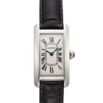 タンク アメリカン SM W2601956 ホワイトゴールド シルバー文字盤