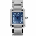 タンク フランセーズ SM W51034Q3 ステンレス ブルーシェル文字盤