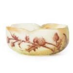 ドーム 薊文 鉢