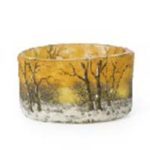 ドーム ミニチュア 風景文花器