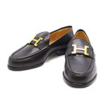 エルメス ローファー レザー