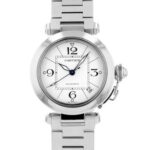 パシャC W31074M7 ステンレス ホワイト文字盤