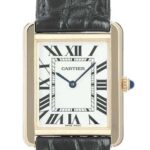 タンク ソロ LM W5200004 イエローゴールド ホワイト文字盤