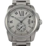 カリブル ドゥ カルティエ W7100015 ステンレス ホワイト文字盤