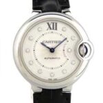 バロンブルー 33mm W4BB0009 ステンレス シルバー文字盤 ダイヤインデックス