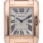 タンク アングレーズ SM W5310013 ピンクゴールド シルバー文字盤