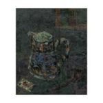 ポールアイズピリ 卓上の静物 油彩