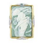 ストーンカメオ ペンダント トップ