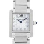 タンク フランセーズ SM WE110006 ステンレス シルバー文字盤 ダイヤベゼル