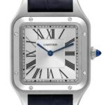 サントス デュモン LM WSSA0022 ステンレス シルバー文字盤