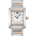 タンク フランセーズ ＭM WE110005 ステンレス×ピンクゴールド シルバー文字盤 11Pダイヤ