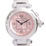 ミスパシャ W3140008 ステンレス ピンク文字盤