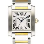 タンク フランセーズ LM W51005Q4 ステンレス×イエローゴールド ホワイト文字盤