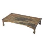 蒔絵近江 八景図文台