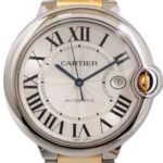 バロンブルー LM W69009Z3 ステンレス×イエローゴールド シルバー文字盤