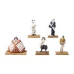 小島与一 博多人形 5点