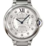 バロンブルー WE902074 ステンレス シルバー文字盤 ダイヤインデックス