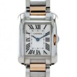 タンク アングレーズ SM W5310036 ステンレス×ピンクゴールド シルバー文字盤