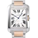 タンク アングレーズ LM W5310006 ステンレス×ピンクゴールド シルバー文字盤