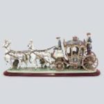 リヤドロ 18世紀の馬車H45×W110
