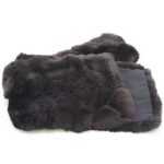 シャネル ラパンファー マフラー