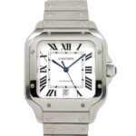 サントス ドゥ カルティエ WSSA0009 ステンレス ホワイト文字盤