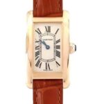 タンク アメリカン SM W2607456 ピンクゴールド シルバー文字盤