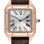 サントス デュモン WGSA0021 ピンクゴールド シルバー文字盤