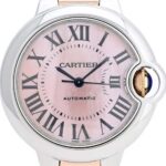 バロンブルー MM W6920070 ステンレス×ピンクゴールド ピンクシェル文字盤