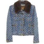 ルイヴィトン デニムミンクファー ジャケット