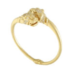 グッチ ダブルパンサー ダイヤ バングル