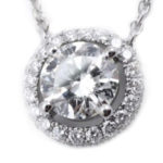 グラフ サークル ダイヤネックレス