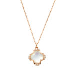 ヴァンドーム青山 フラワークォーツ ネックレス