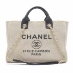 シャネル ドーヴィル 2WAYショッピングバッグ