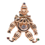 ショパール ピエロ ブローチ