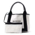 バレンシアガ ネイビーカバス 339933 AQ38N